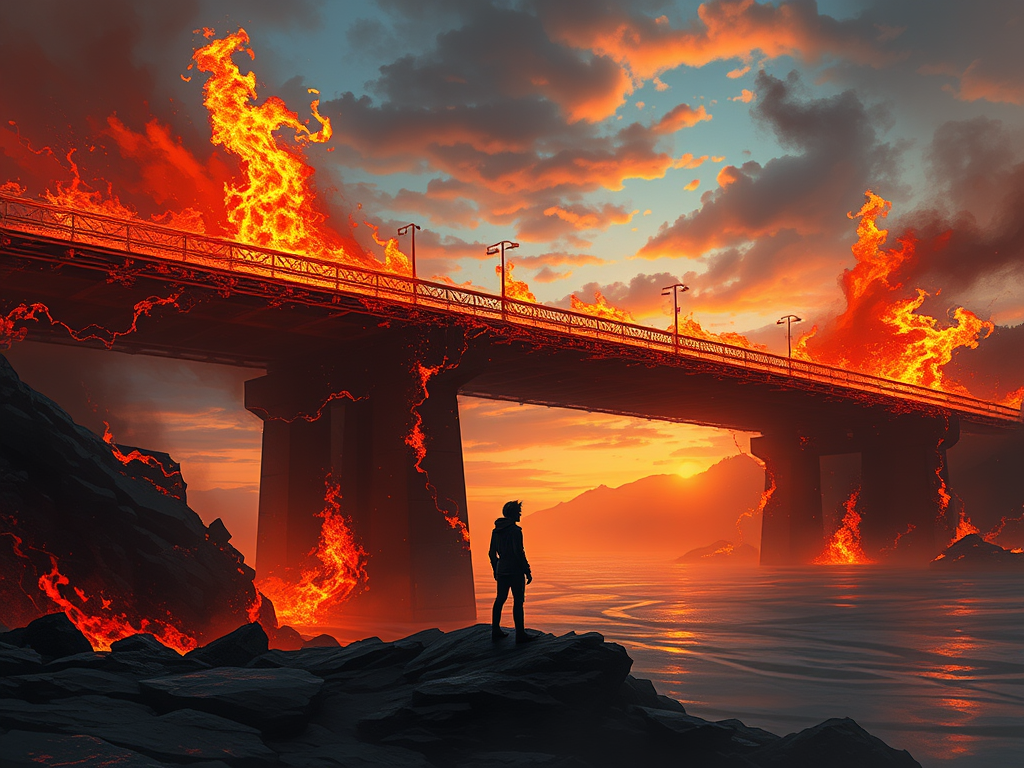 Why the Universe Burns Bridges for Our Benefit